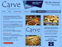 Tablet Screenshot of carve.cc